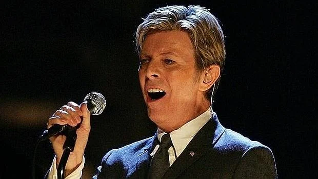 David Bowie, durante un concierto en el Radio City Music Hall de Nueva York