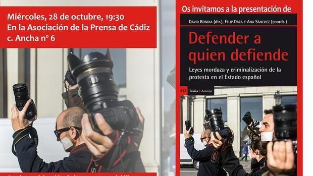 Presentación en Cádiz del libro &#039;Defender a quien defiende&#039;