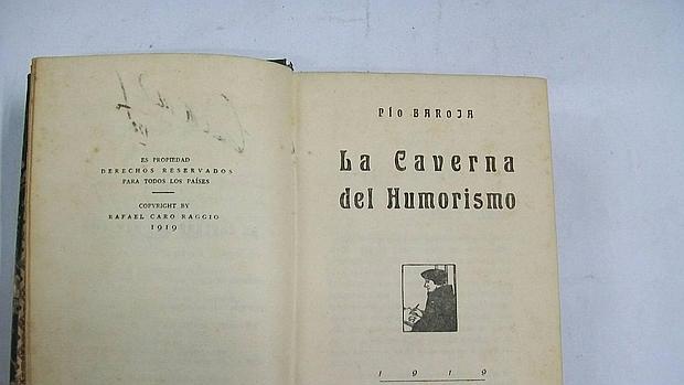 1ª edición de «La caverna del humorismo» (1919), publicada por Caro Raggio