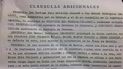 Cláusulas del contrato