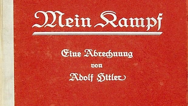 Un ejemplar de la primera edición de «Mein Kampf»