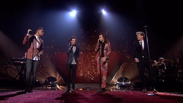 One Direction se despide de sus fans en el programa «X Factor»