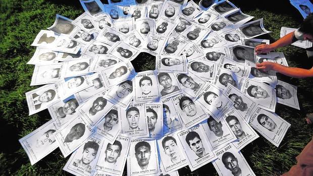 Las fotos de los 43 estudiantes de Ayotzinapa desaparecidos en Iguala