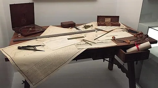 La mesa del cartógrafo cuenta la historia de un mapa