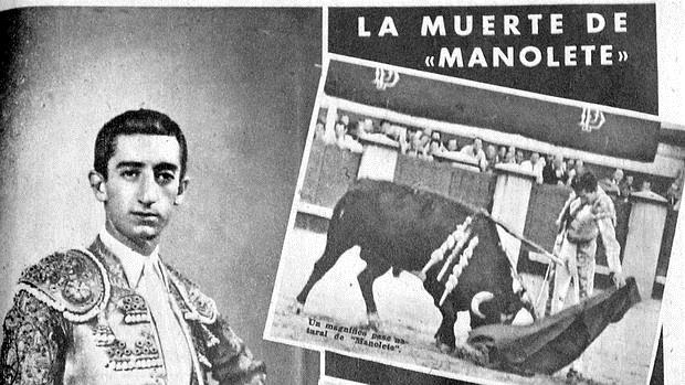 Portada de ÁBC con la muerte de Manolete en 1947