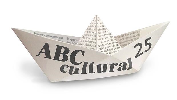 El logotipo realizado por Mateo Maté para celebrar los 25 años de ABC Cultural