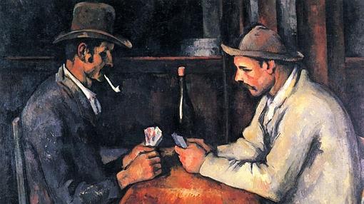 «Los jugadores de cartas», de Cézanne