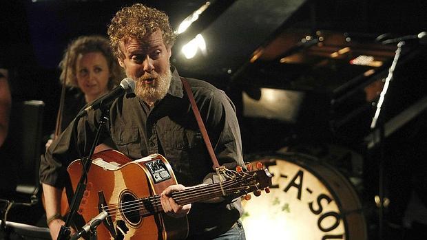 Glen Hansard, durante su concierto en Barcelona