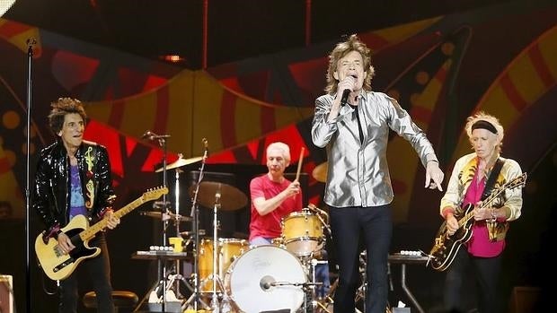 The Rolling Stones en una imagen de su actual gira por Iberoamérica