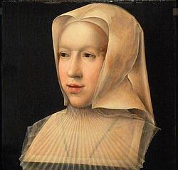 Margarita de Austria, retratada por Bernaerd van Orley