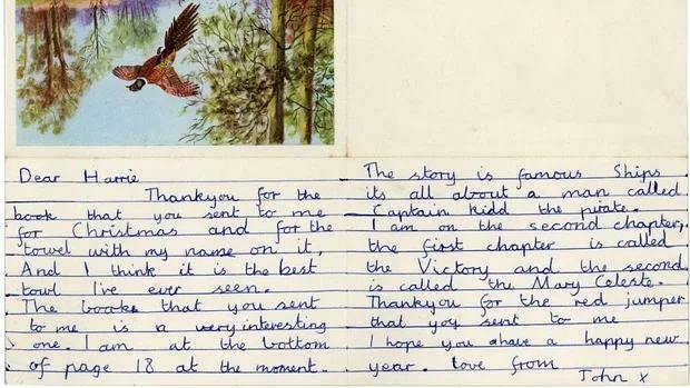 La carta escrita por John Lennon cuando tenía 11 años