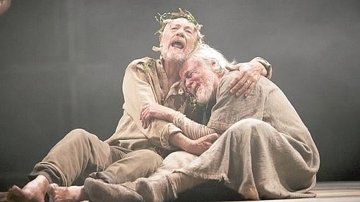 Ian McKellen, en una producción de la Royal Shakespeare Company