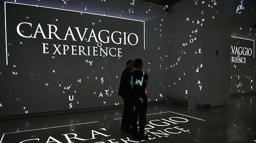 Una de las proyecciones de la muestra