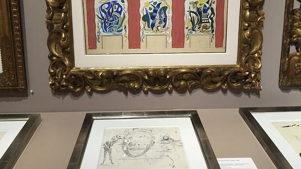 Obras de Léger y Dalí en el certamen parisino de dibujo