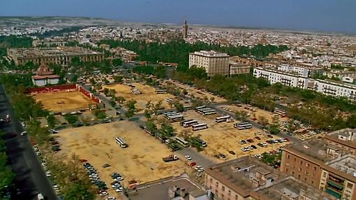 El Prado de San Sebastián desde el aire