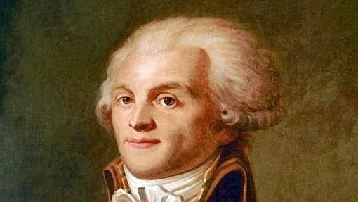 Retrato de Robespierre sin autor conocido