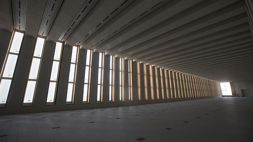 Una de las salas de exposiciones del Museo de las Colecciones Reales