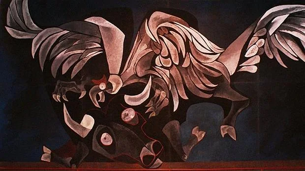 «Toro y Cóndor», de Oswaldo Guayasamín
