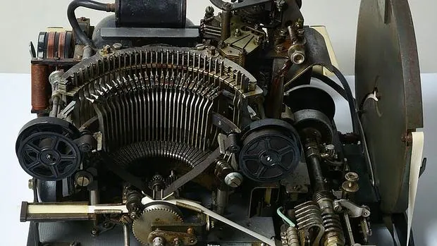 La máquina Lorenz comprada por Museo Nacional de Informática