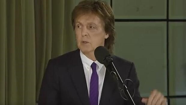 Paul McCartney durante la entrevista en la BBC Radio 4