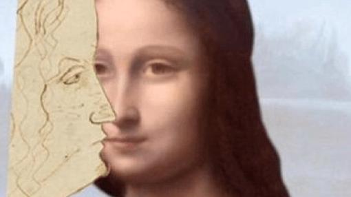 Aparece un perfil oculto de Leonardo en el Códice Atlántico, relacionado con la Mona Lisa