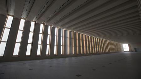 Una de las salas del futuro museo