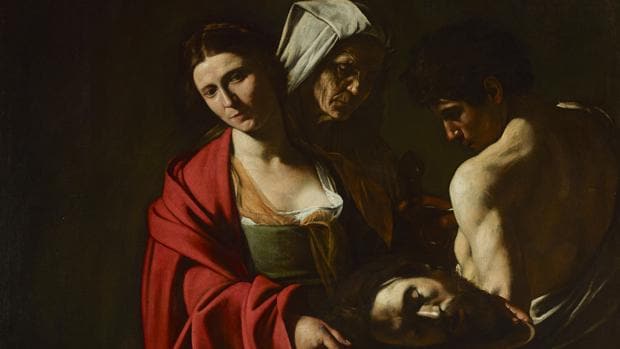 «Salomé con la cabeza del Bautista», de Caravaggio