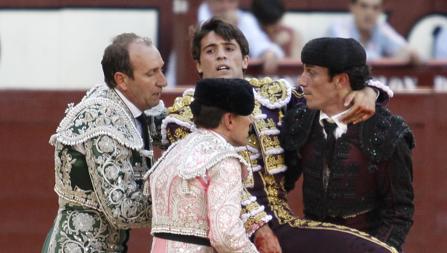 Rafa Serna es trasladado a la enfermería