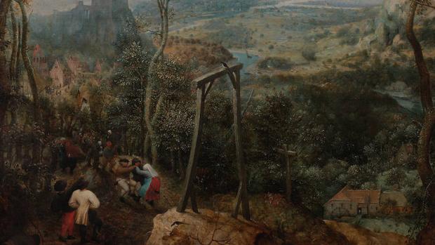 Detalle de la obra del taller de Brueghel sobre la que pivota la muestra «Tratado de paz»