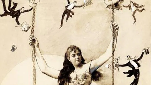 «Mademoiselle Géraldine, célebre gimnasta», de Crayón