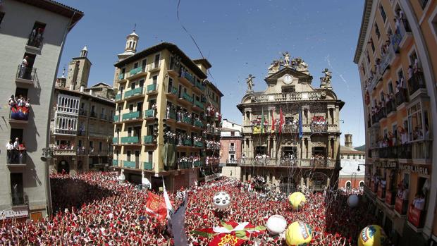 Normalidad y buen ambiente en el inicio de los Sanfermines 2016