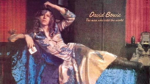 Portada del disco «The man who sold the world» de Bowie