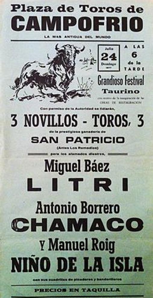 La plaza de toros de Campofrío cumple 300 años