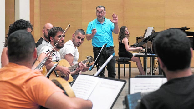 Un ensayo de la Joven Orquesta Árabe-Judía