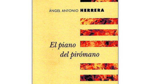 Portada del libro «El piano del pirómano»