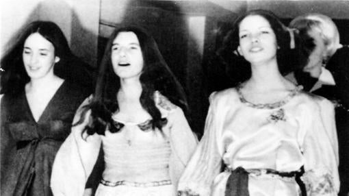 Susan Atkins, Patricia Krenwinkel y Leslie van Houghton