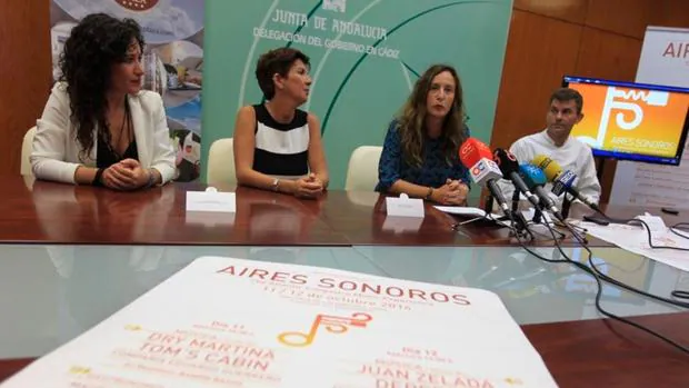 Kika Millán, Fátima Yráyzoz, Remedios Palma y Javier Pajuelo