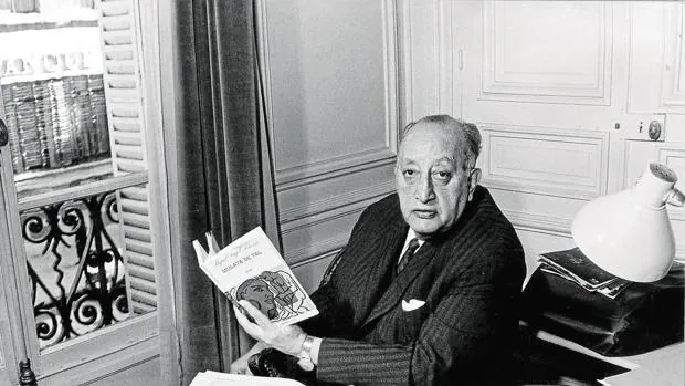 El escritor Miguel Ángel Asturias (1899-1974)
