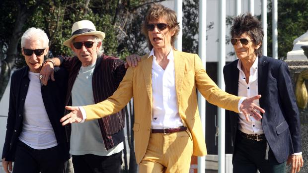 Charlie Watts, Keith Richards, Mick Jagger y Ronnie Wood, integrantes de los Rolling Stones