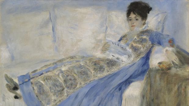 «Retrato de la mujer de Monet», de Renoir