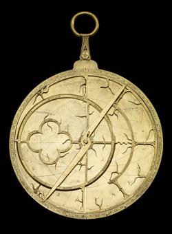 Astrolabio inglés, de 1342