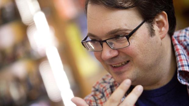 Brandon Sanderson, ayer en Barcelona