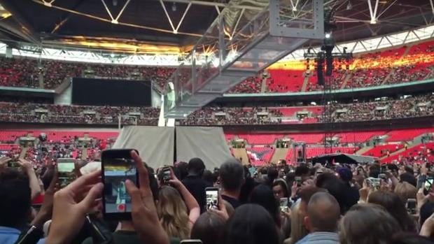 El «sold out» de Rihanna en Wembley, con gradas vacías