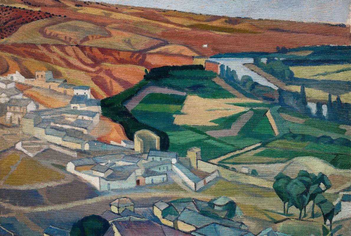 «Paisaje cerca de Toledo», de Diego Rivera