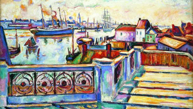 «Le Port d'Anvers» (1906), de Othon Friesz
