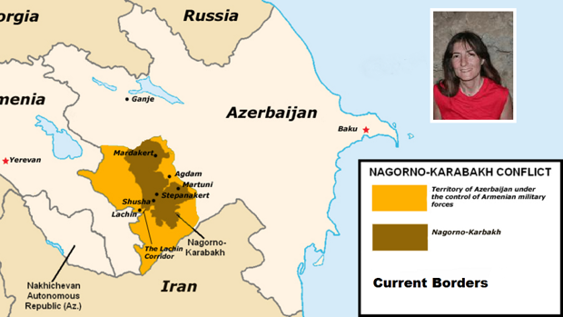 Yolanda Fernández Jalvo trabajaba en la Cueva de Azij, que desde hace poco pertenece a la autoproclamada república de Nagorno Karabaj, entre Armenia y Azerbaijan