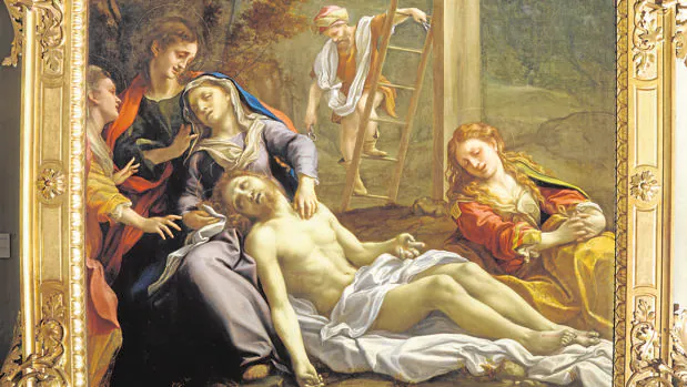 «Llanto por Cristo muerto», de Correggio: el sobrecogedor lienzo de Correggio se halla en la colección de la Galería Nacional de Parma