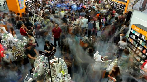 Aspecto de la Feria del Libro de Guadalajara