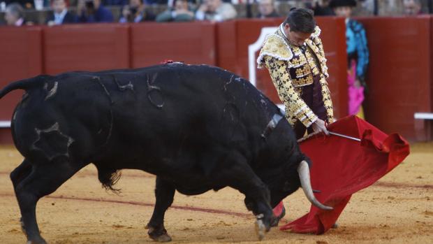 Diego Urdiales, en la pasada Feria de Abril de Sevilla