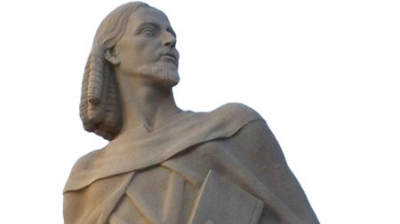 Estatua de Ausiàs March en Gandía